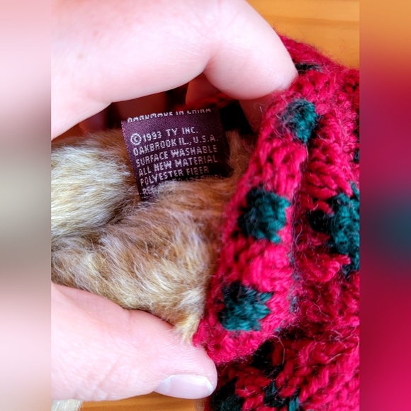 Set of 3 Vintage TY Attic Treasures Posable Plush - C. 1993 w/ Tags - Picture 15 of 15